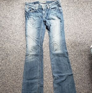 Big Star Jean's 30 XXL bootcut ultra low rise
